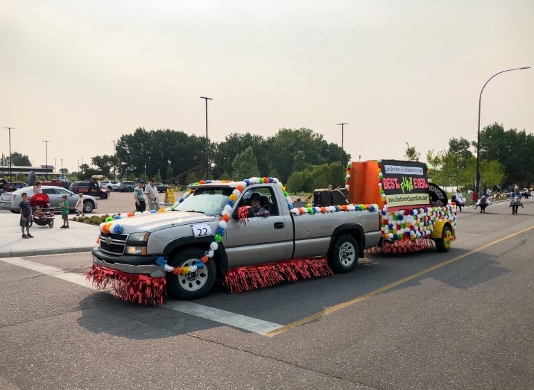 Strathmore Stampede Parade